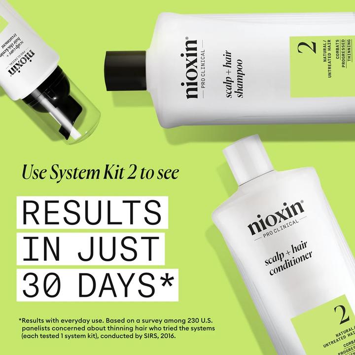 Produktbild Nioxin Scalp + Hair System (1000 ml)