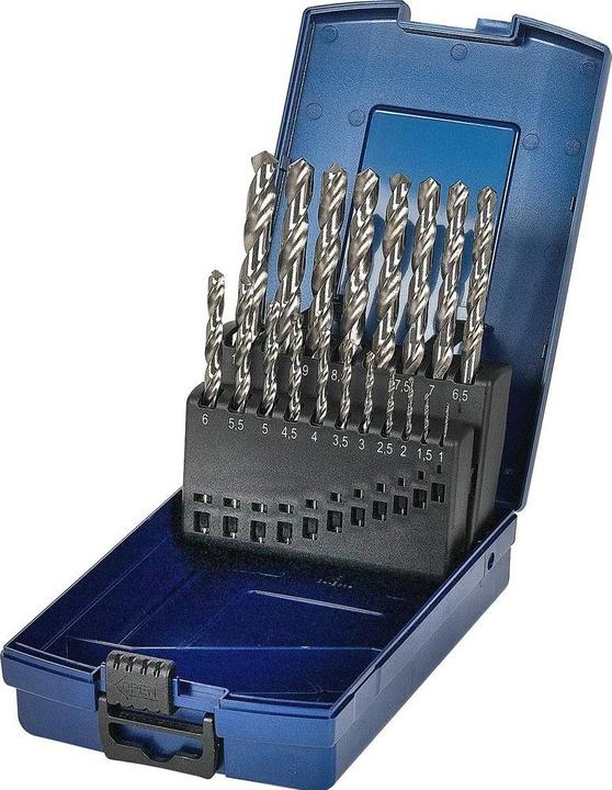 Actual product image PTG Twist drill set (1.0-10 mm)