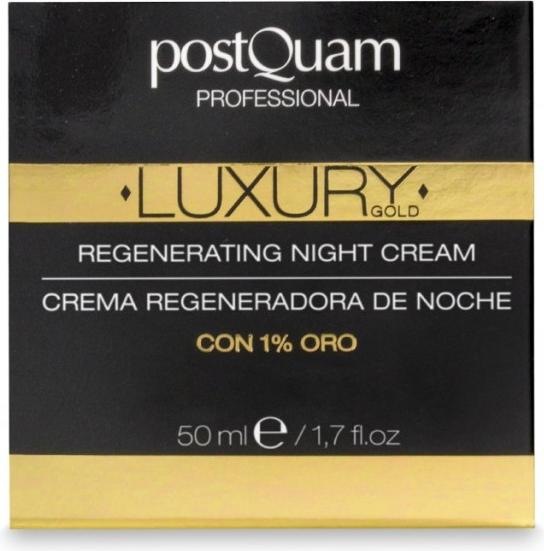 Produktbild Postquam LUXURY GOLD regenerating night cream 50 ml (50 ml)