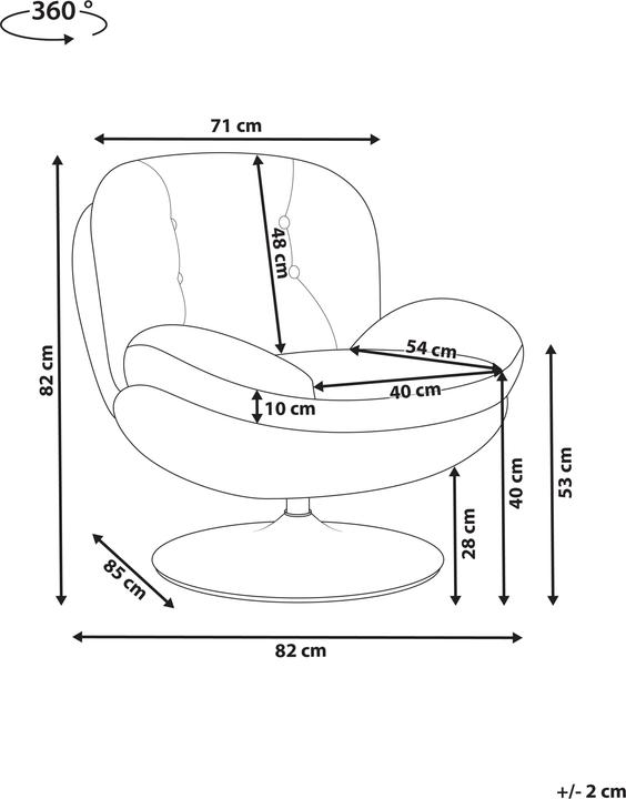 Produktbild Beliani Nolvik