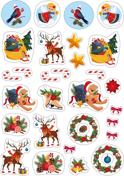 Ravensburger Mein liebstes Weihnachtsmalheft mit Stickern ab 4