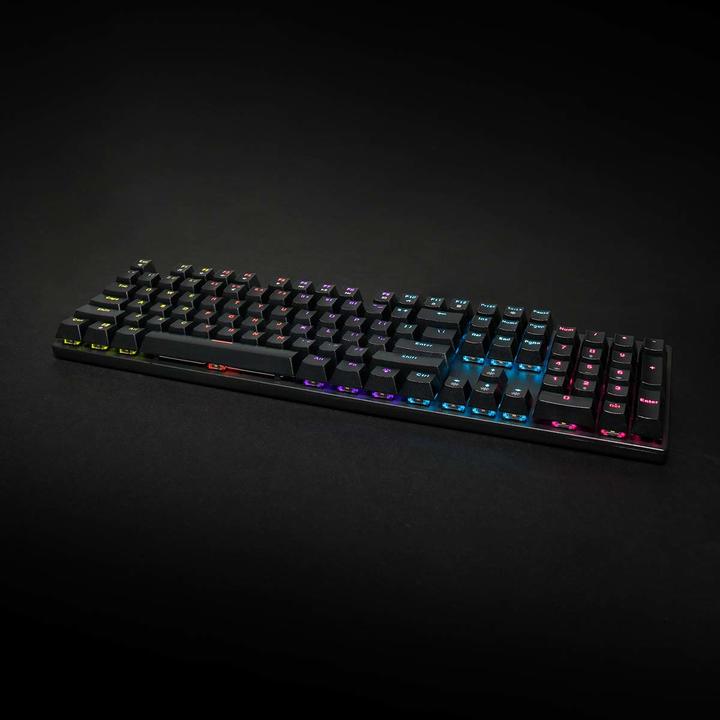 Produktbild Nedis Wired Gaming Keyboard USB Type-A Mechanische Tasten LED QWERTY US-Layout Stromversorgung über (Eng. Int., Kabelgebunden)