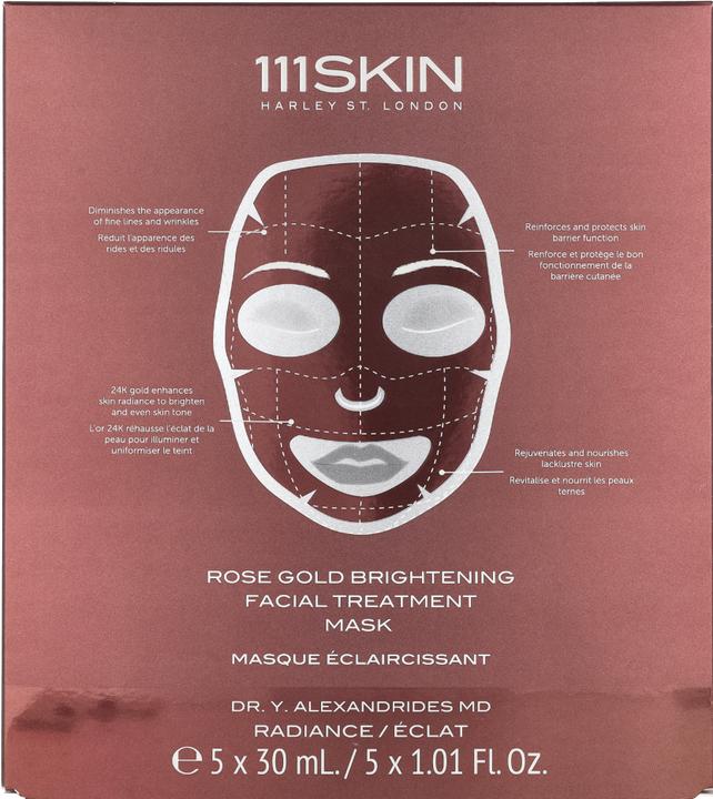 Actual product image 111Skin Rose Gold Brightening Facial Treatment Mask (150 ml)