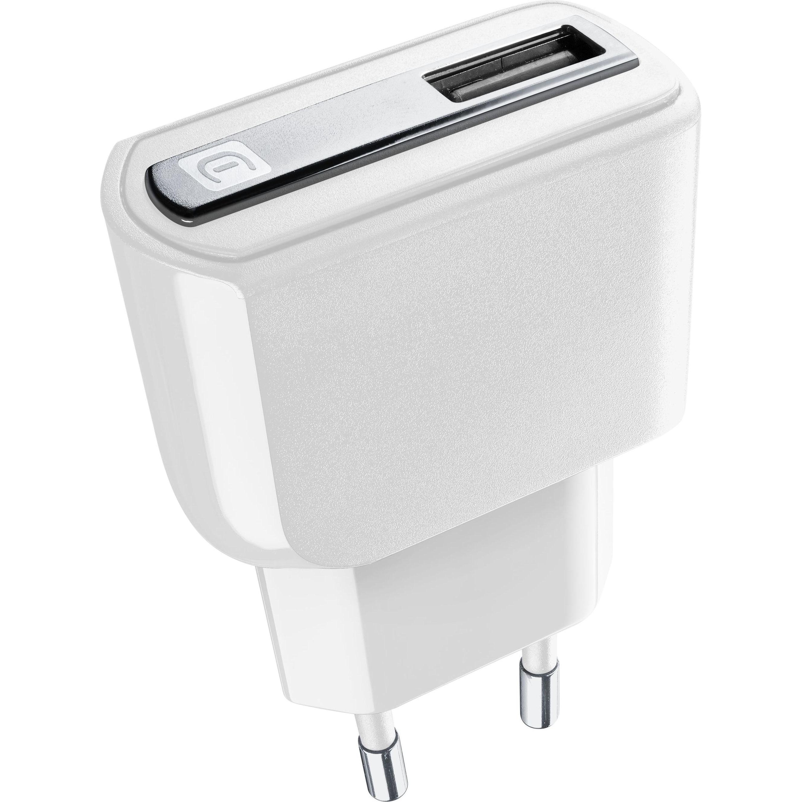 Thumbnail - Cellularline Ultra (12 W), USB Ladegerät, Weiss