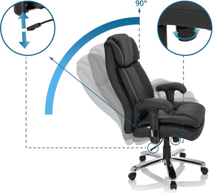 Actual product image Hjh Office BUILDER XXL I (52 - 62 cm)