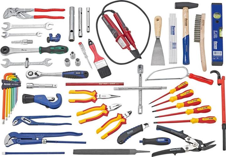 Forum Professional Solutions Werkzeugsortiment Sanitär (53 pieces)