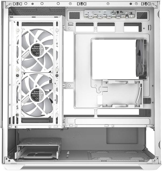 Immagine prodotto Sharkoon MK6 RGB White mATX (bianco) (mATX, Mini-ITX)