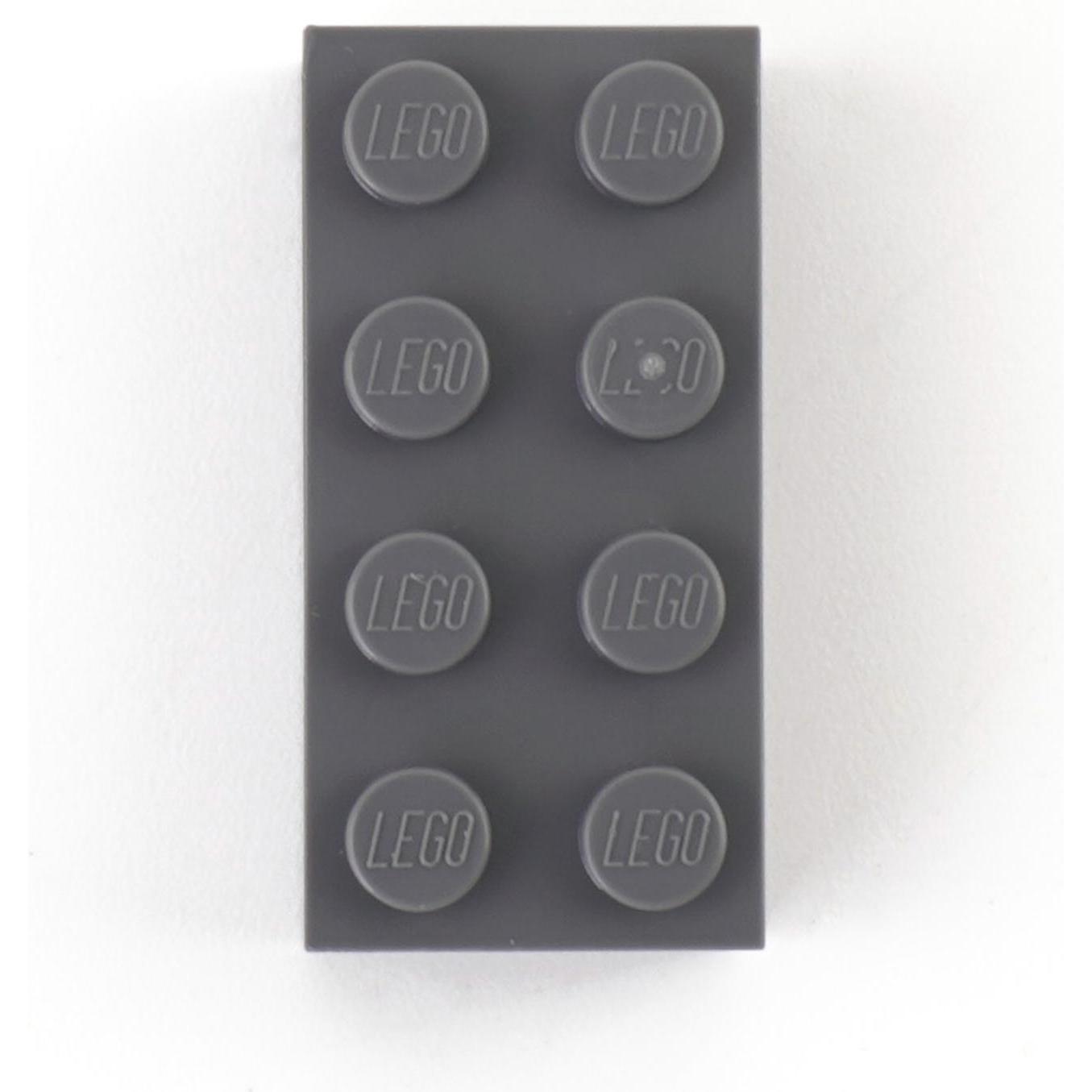 LEGO 2x4 Steine Dunkelgrau - 50 Stück - Dark bluish grey bricks 3001 (3001, LEGO Zubehör)