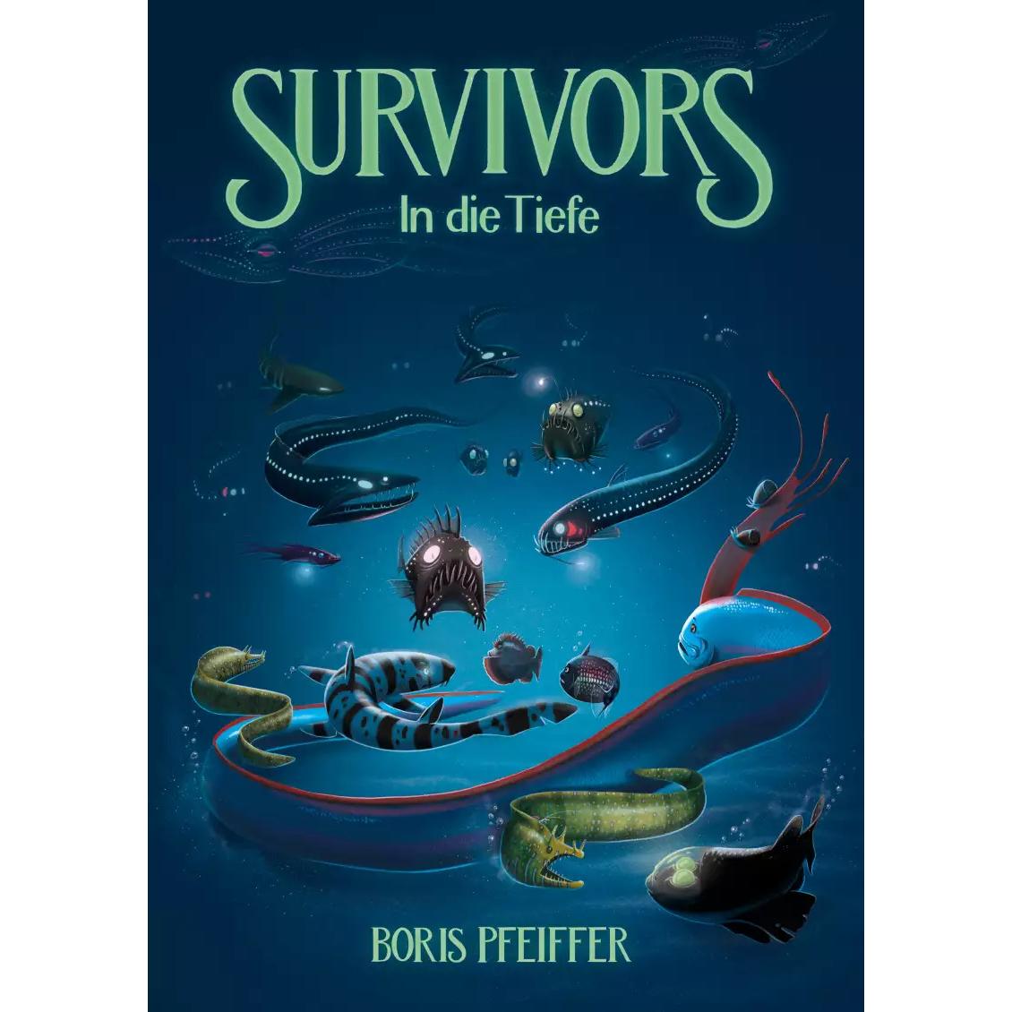 Survivors - In die Tiefe, Kinderbücher von Boris Pfeiffer