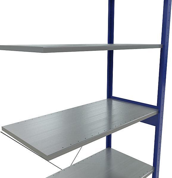 Actual product image eurokraft pro boltless shelving, single row