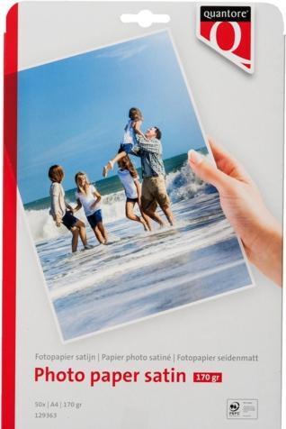 Quantore A4 photo paper semi-gloss 170 gram 50 sheets (A4, 50 x)