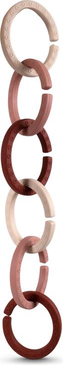 Image du produit Filibabba Silicone Hoops - Rose (FI-02188)