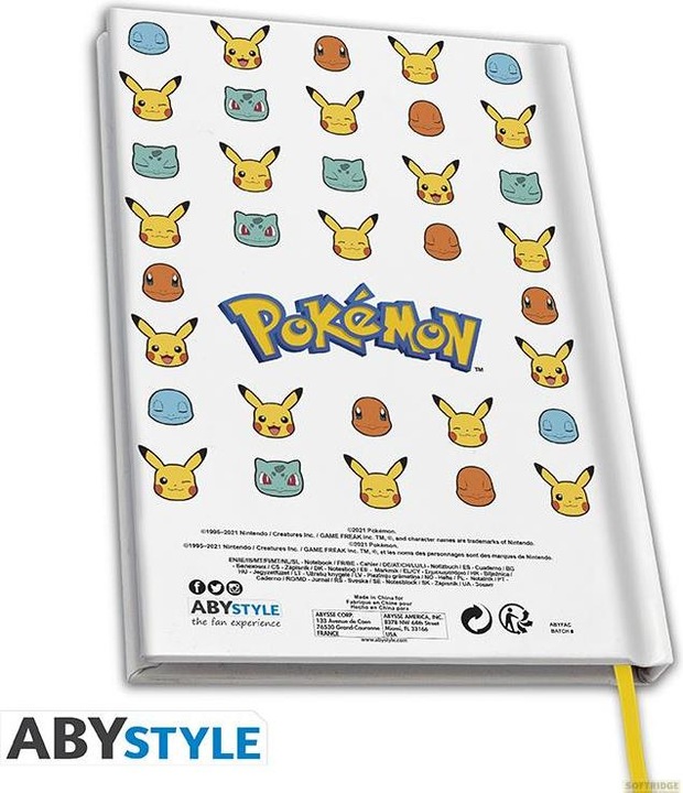 Immagine prodotto ABYstyle Pokemon - Antipasti (A5, Nessuna, Copertina rigida)