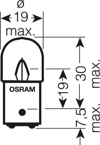 Produktbild Osram Original (R5W)