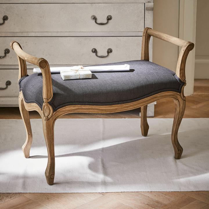 Actual product image Loberon Bench Pierremont black (80 cm)