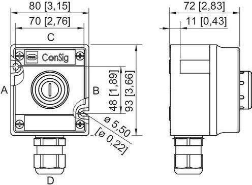 Actual product image Stahl Mushroom stay-put button Oe/S emergency stop 130679Switching contacts