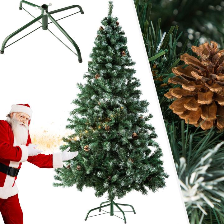 Produktbild tectake Künstlicher Weihnachtsbaum (180 cm)