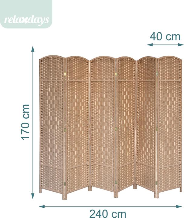 Produktbild Relaxdays Paravent