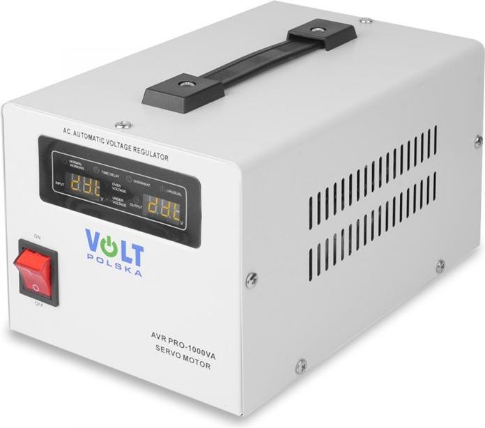 Actual product image Volt Polska Voltage stabiliser AVR Pro 1000VA 3% servo