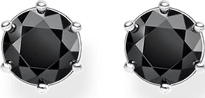 Image du produit Thomas Sabo Boucles d'oreilles clou d'oreille pierre noire (Argent 925)