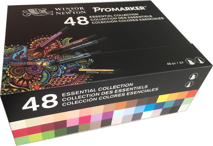 Produktbild Winsor & Newton ProMarker (Mehrfarbig, 48 x)