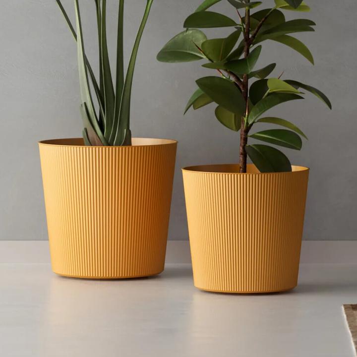 Produktbild Euro3plast Blumentopf Fyre Ø 25 cm mango Greener