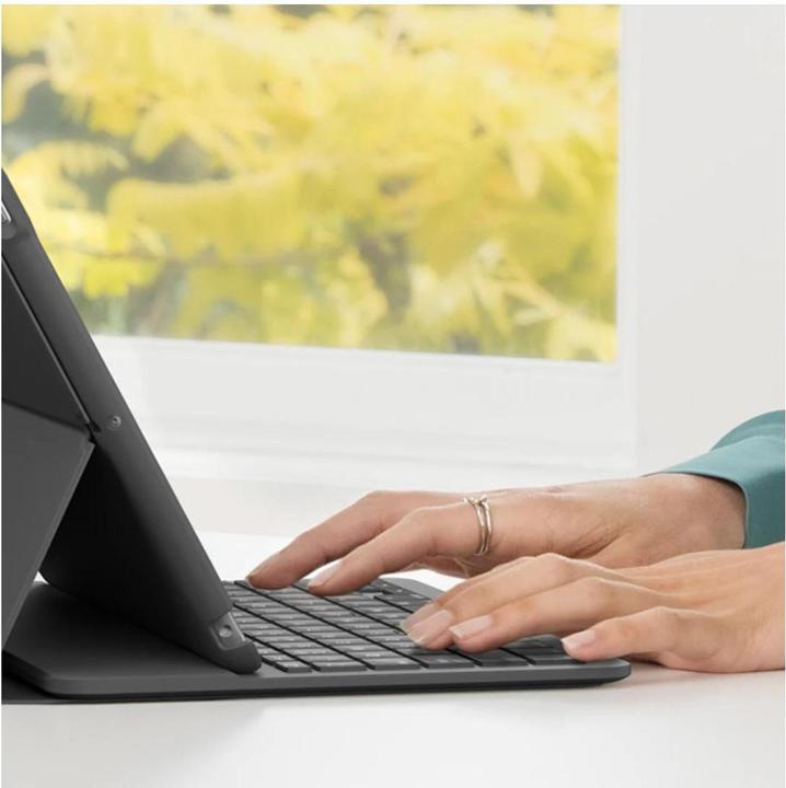 Image du produit Logitech slim folio (DE, Apple iPad 2019 (7e génération), Apple iPad 2020 (8e génération), Apple iPad 2021 (9e génération))
