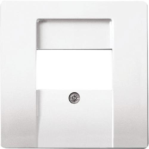 Produktbild Busch-Jaeger 1724-0-4333 Weiss Schalterplatte & Steckdosenabdeckung (1724-0-4333)