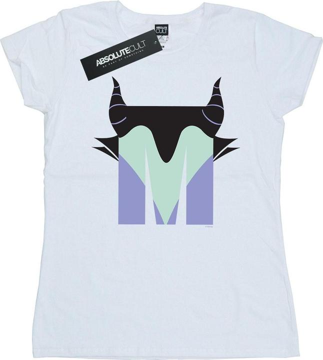 Immagine prodotto Disney Alphabet M Is For Maleficent Maglietta Donna (M)