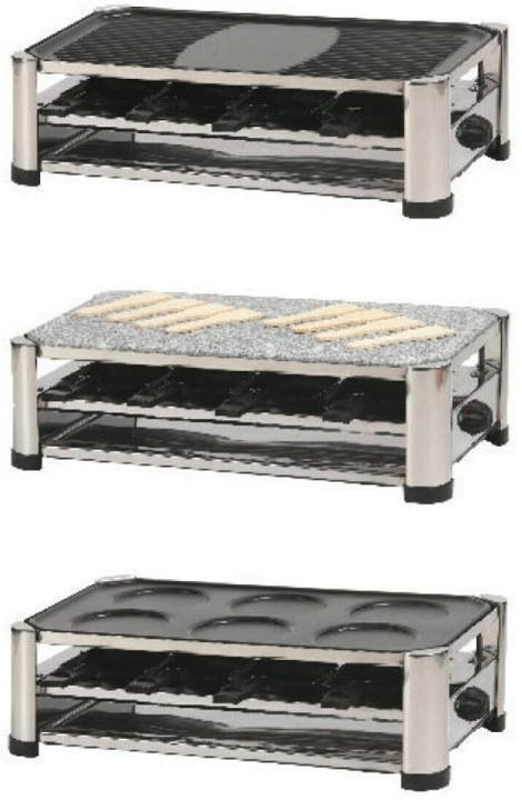 Image du produit Ohmex Appareil à raclette et à crêpes GRIL-4500