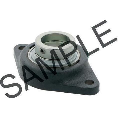 NKE, Zubehör Antriebstechnik, Flanschlager-Gehäuseeinheit UCFC210-115 49,21 mm Aussen-Ø 165 mm Breite 51,6 mm (Lagergehä...