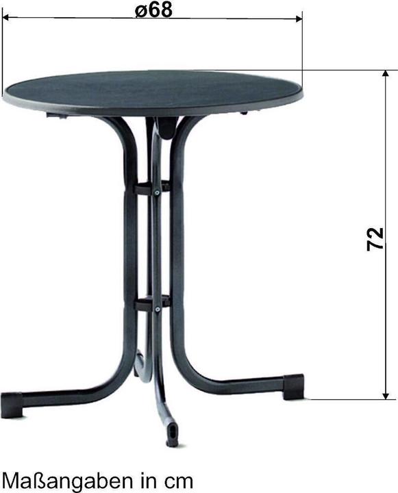 Produktbild Sieger Boulevardtisch