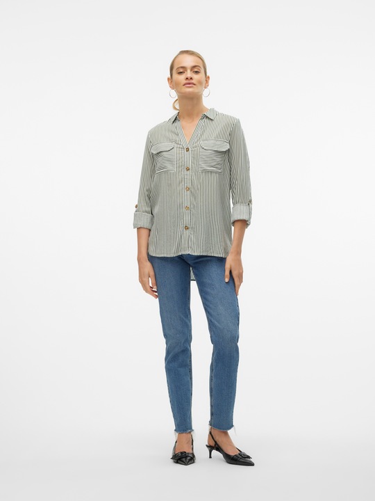 Image du produit Vero Moda Vmbumpy L/S Shirt New Wvn Ga Noos (XS)