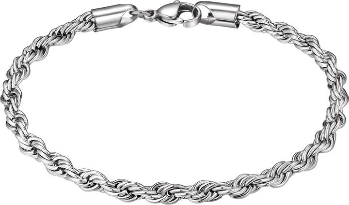 Produktbild True Rebels Herren Armband - 36840 (23 cm, Edelstahl)