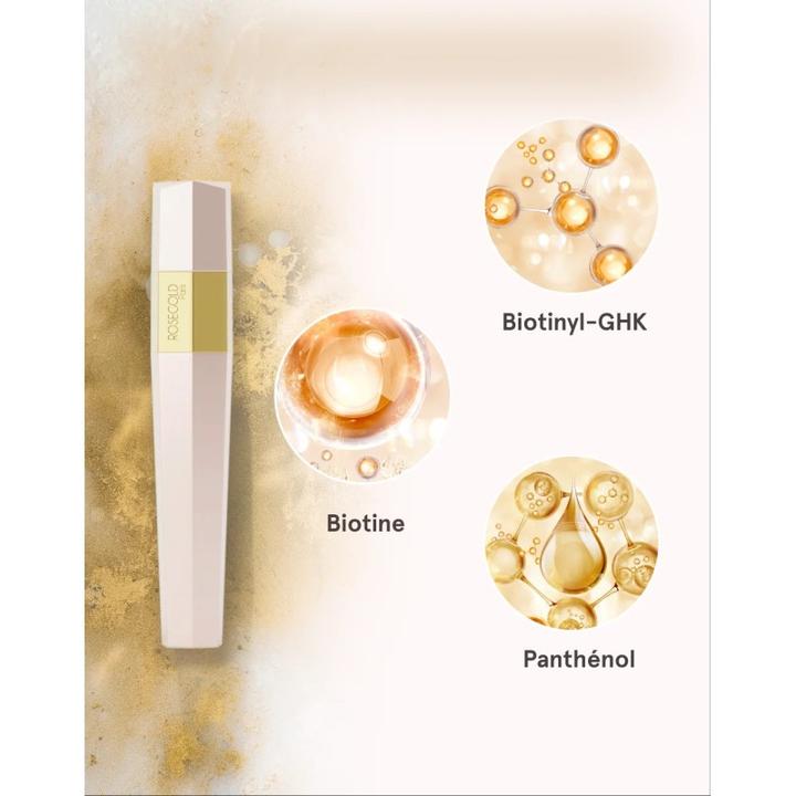 Immagine prodotto Rosegold Paris Rosegold Roselash Advanced Eyelash Growth Serum for Fuller, Longer, Thicker Eyelashes (3.50 ml)