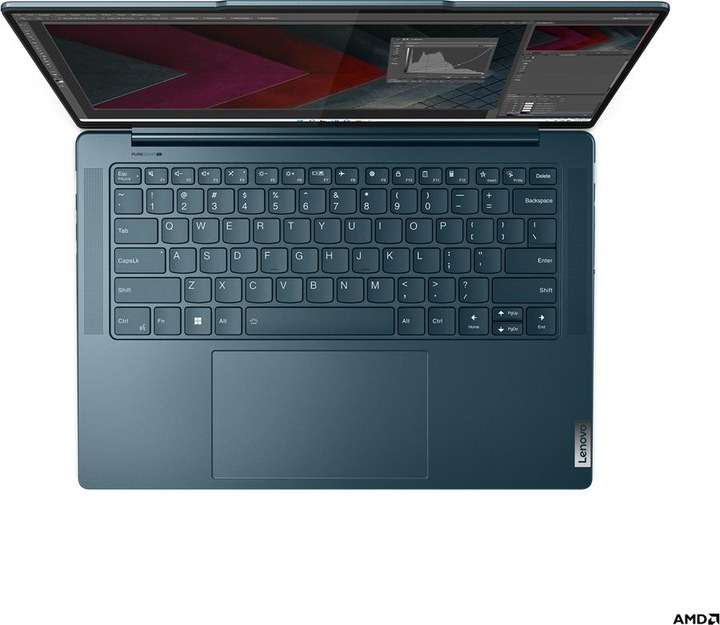 Produktbild Lenovo Yoga Pro 7 (14.50", AMD Ryzen 7 7840HS, 32 GB, 1000 GB, DE)