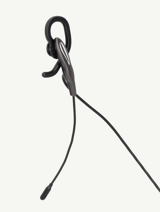 Actual product image Nedis PC Headset - In Ear - Mono - USB Type-A/USB Type-C - Foldable Microphone - Black (Cable, USB-A)