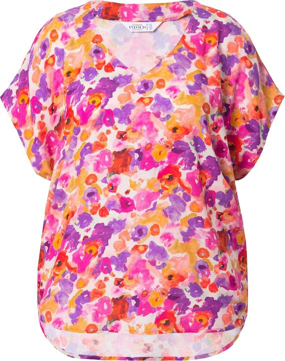 Produktbild Studio Untold Blusenshirt, oversized, Flower-Print, V-Ausschnitt (54)