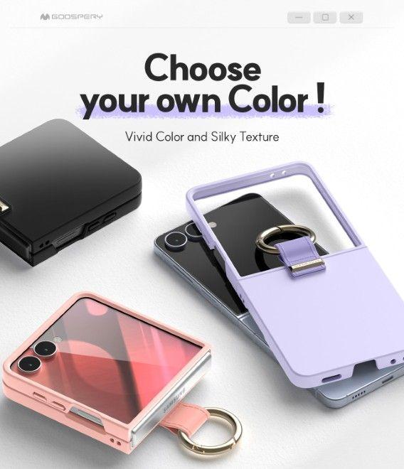 Immagine prodotto Goospery Gold Ring Case Series Hülle (Samsung Galaxy Z Flip7)