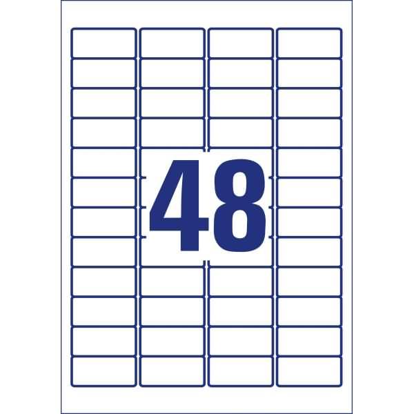 Actual product image Avery Weatherproof film labels