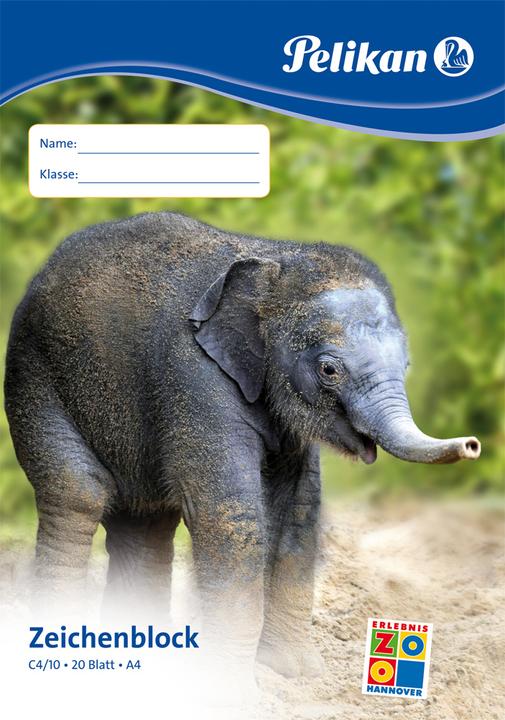 Produktbild Pelikan Zeichenblock (A4, Blanko)