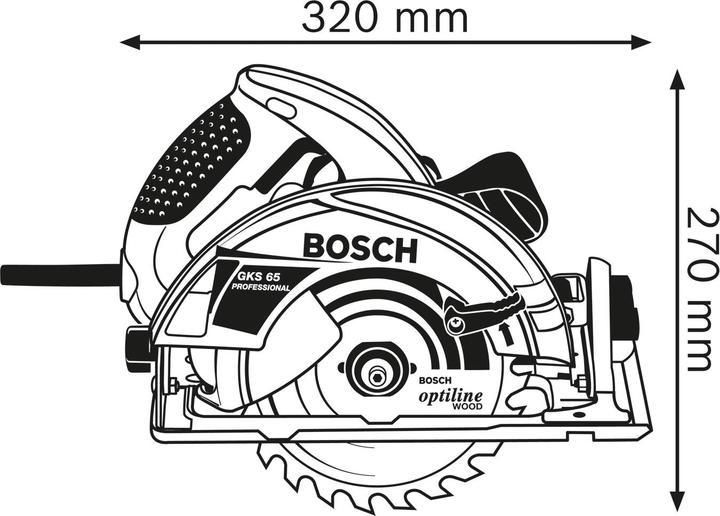 Produktbild Bosch Professional Gks 65
