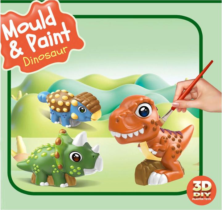 Produktbild Dino 3D giessen & bemalen