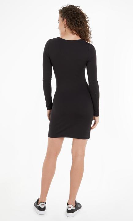 Produktbild Tommy Hilfiger Tjw Serif Linear Ls Bodycon Damenkleid (M)