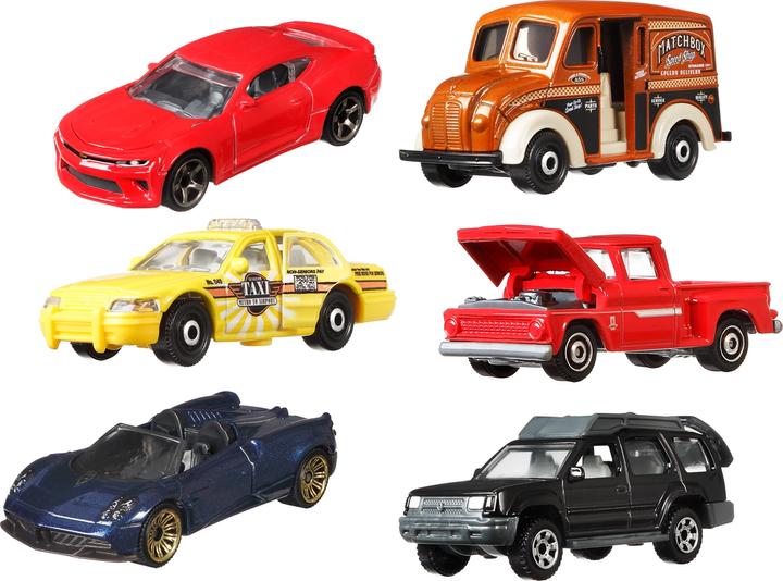 Produktbild Matchbox Autos mit beweglichen Teilen Sortiment