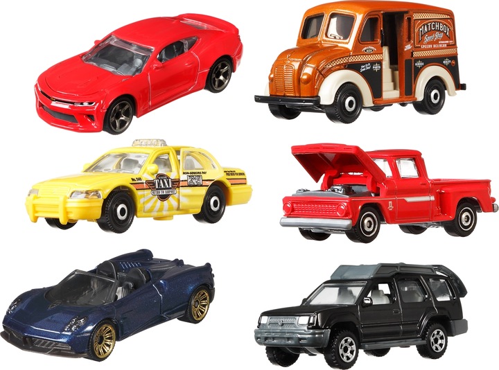 Produktbild Matchbox Autos mit beweglichen Teilen Sortiment