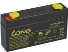 Produktbild Long WP1.2-6 WP1.2-6 Bleiakku 6 V 1.2 Ah Blei-Vlies (AGM) (B x H x T) 97 x 57 x (6 V, 1200 mAh)