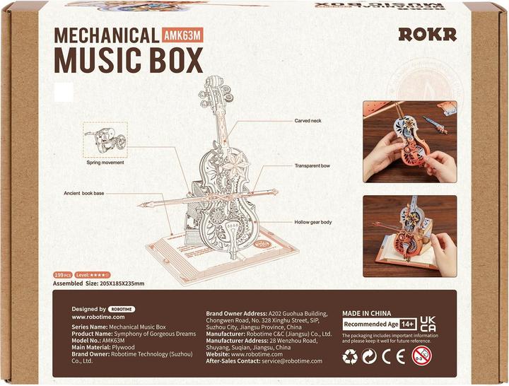 Immagine prodotto Rokr AMK63 - Violoncello magico