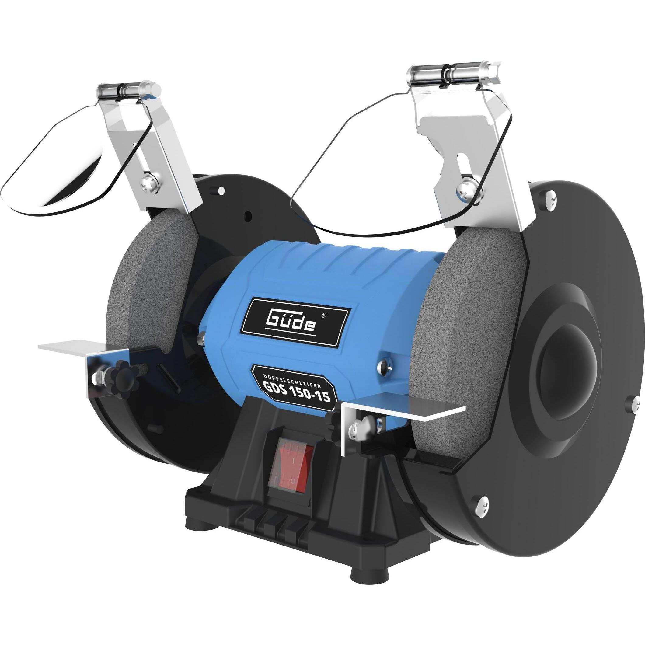 Thumbnail - Güde, Schleifmaschine + Poliermaschine, Doppelschleifer GDS150-15 (Doppelschleifer, 250 W)