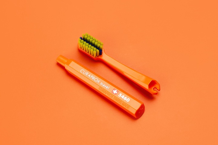 Actual product image Curaprox CS 5460 Travel Set Ortho refill orange (Soft, 2 x)